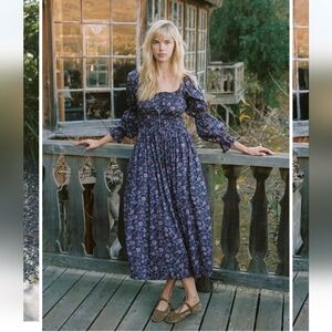 NWOT Christy Dawn The Adelia Dress Blooming Pomegranate